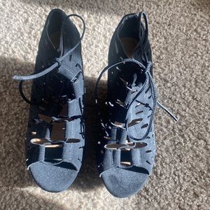 REPORT wedge high heels!